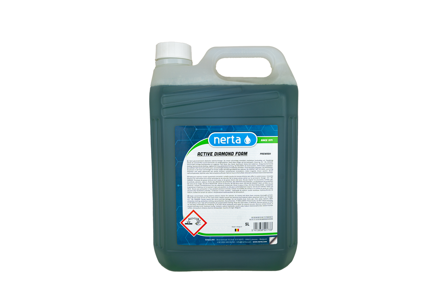 Nerta Active Diamond Foam - Autoshampoo - Snow foam - 5 liter