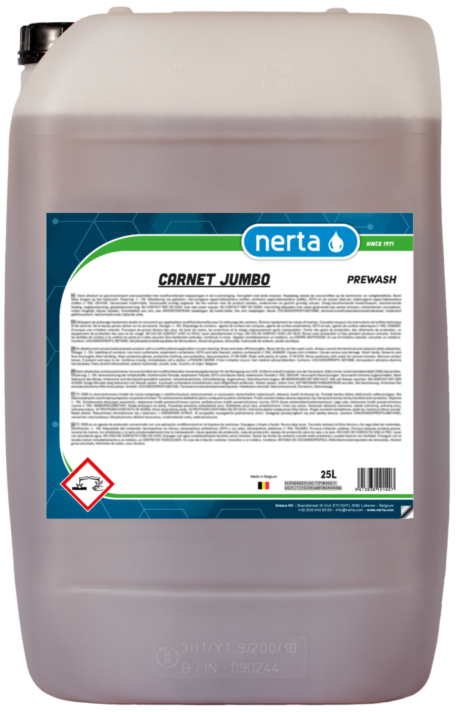 Nerta Carnet Jumbo - Auto shampoo - Snow foam - auto wassen - auto schoonmaak producten - 5 Liter