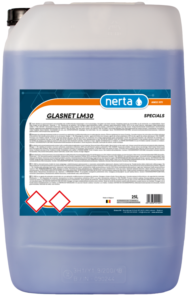 Nerta Glasnet LM30 - glasreiniger auto - Ruitenreiniger - 5 Liter