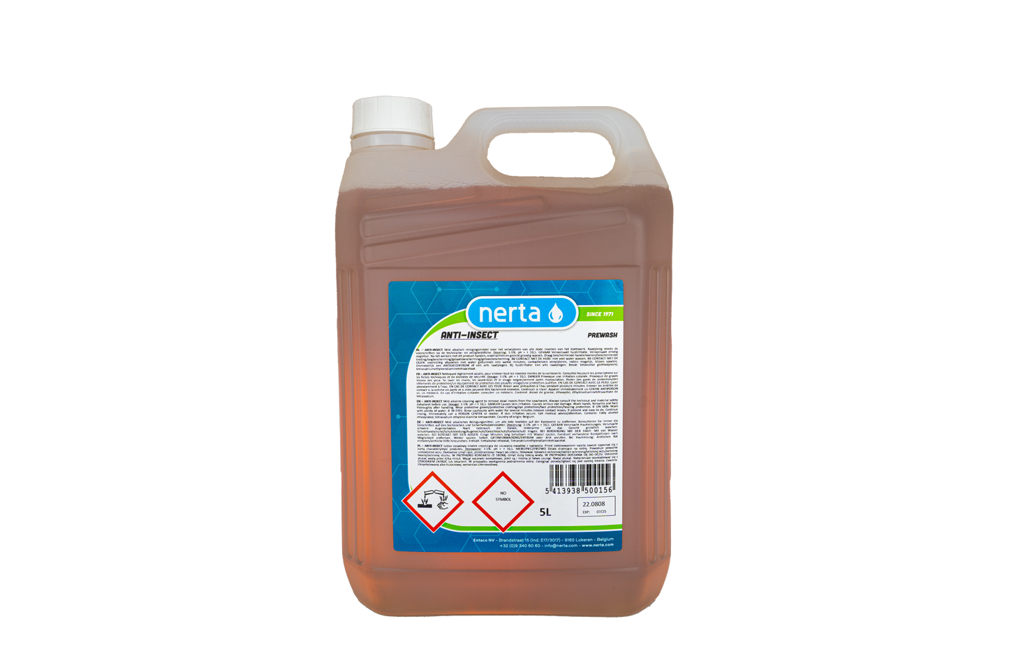 Nerta Anti insect - Anti insect auto - insectenverwijderaar auto - 5 Liter