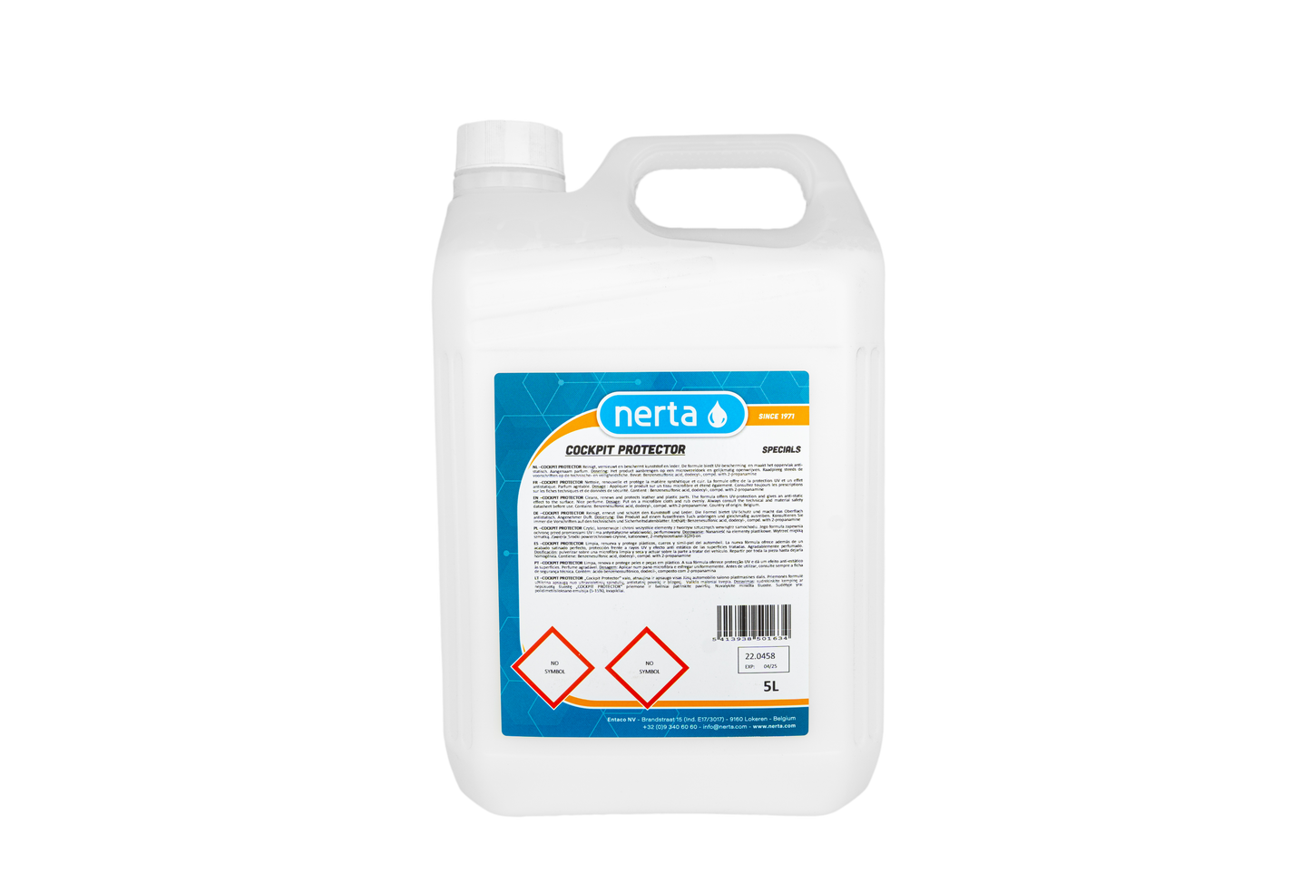 Nerta Cockpit Protector - Cockpitreiniger Auto - Interieur Reiniger - Kunststof Reiniger - Plastic Cleaner