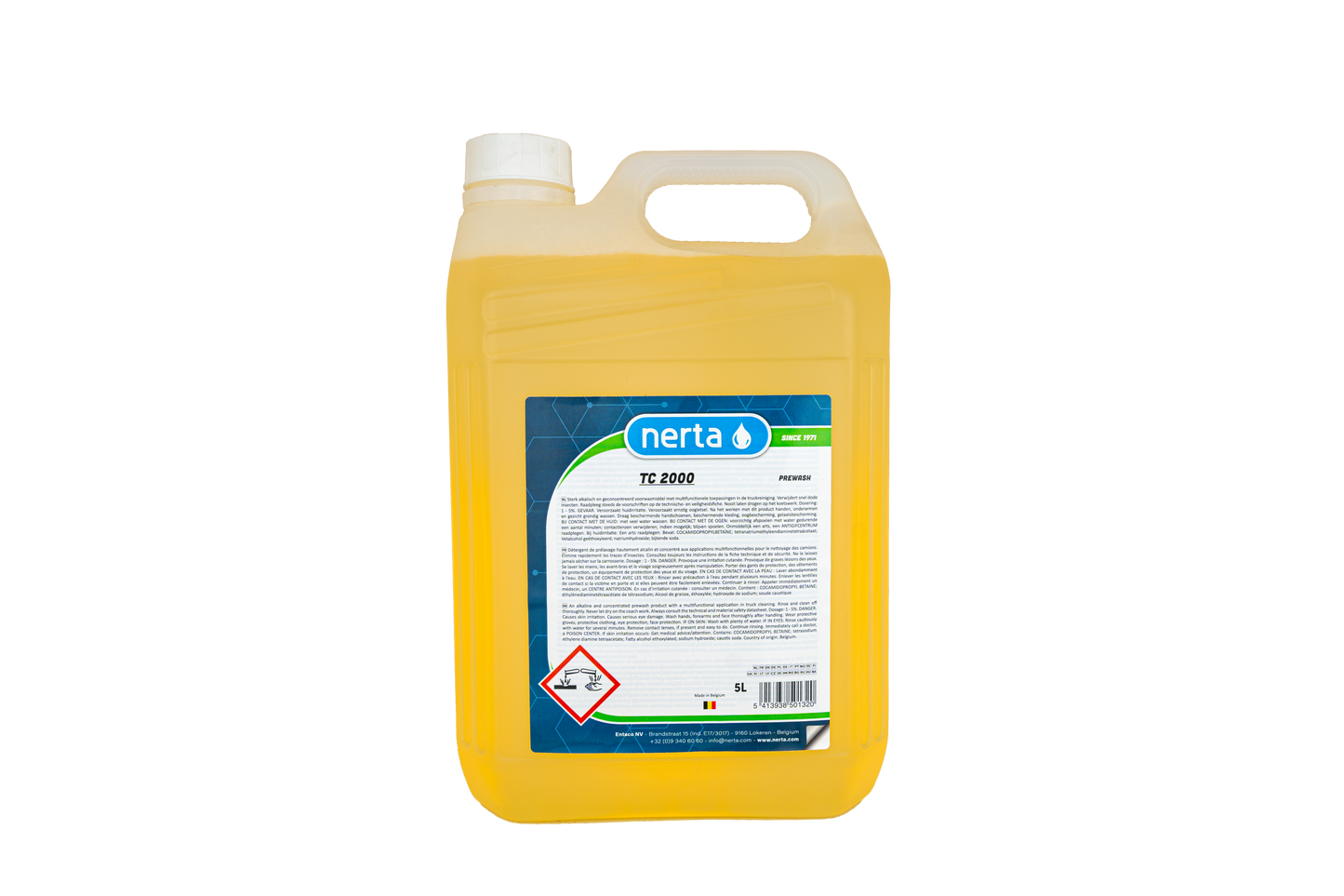 Nerta TC 2000 - Velgenreiniger - Ontvetter - Zuurvrij - 5 liter