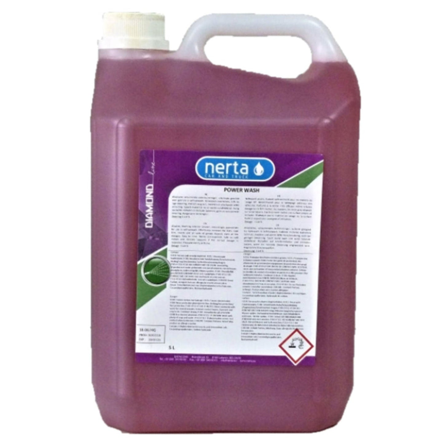 Nerta Power wash - snow foam - autoshampoo - carwash - 5 liter